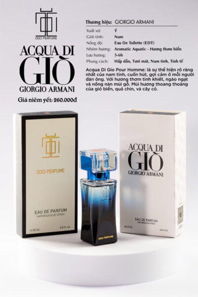 Acqua Di Gio Pour Homme