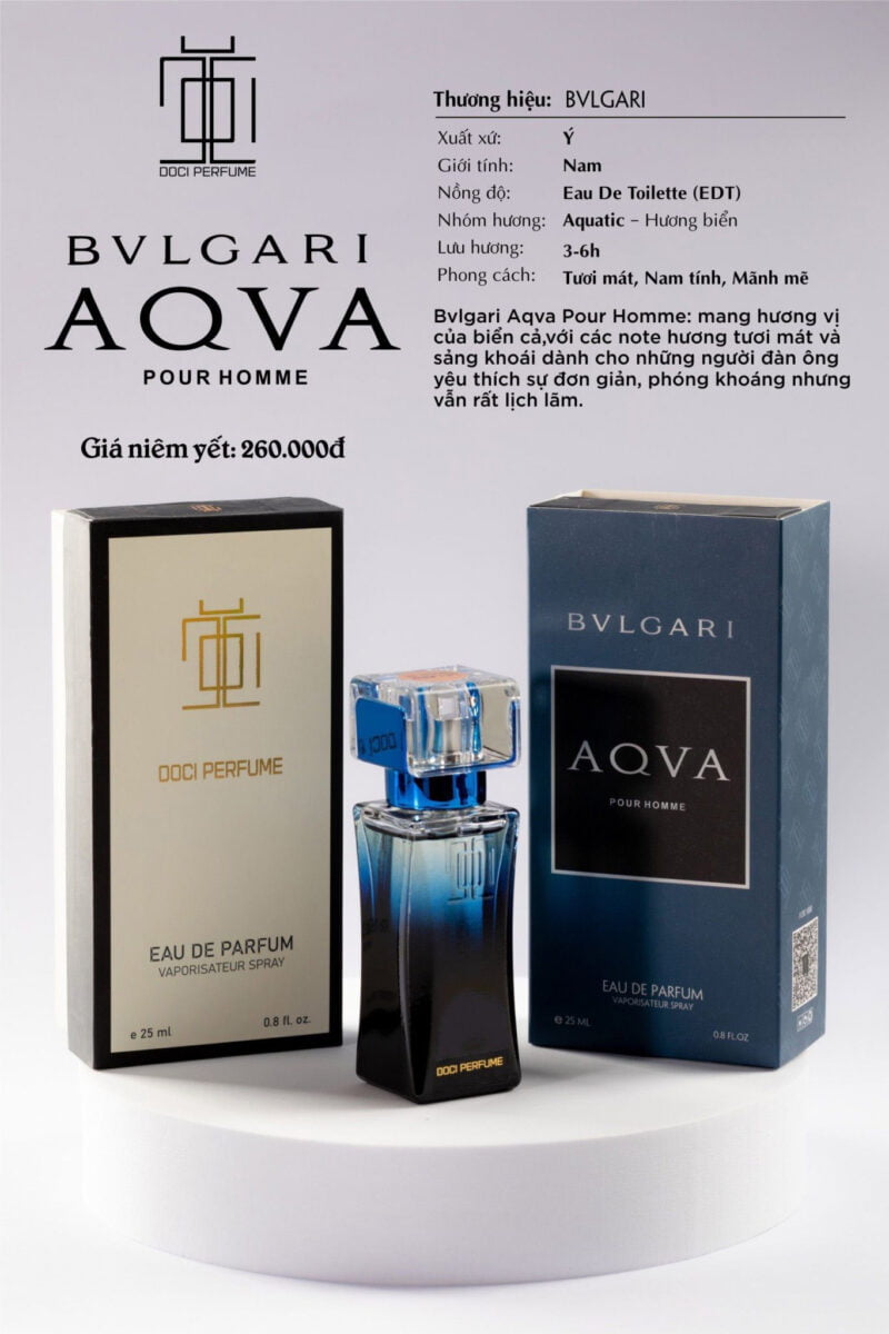 Bvlgari Aqva Pour Homme